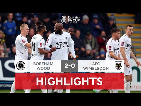 FC Boreham Wood Borehamwood 2-0 AFC Association Fo...