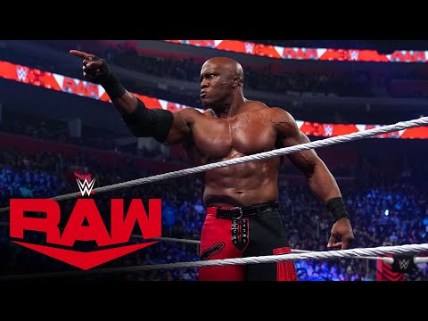 Bobby Lashley takes over “The VIP Lounge” and confronts MVP and Omos: Raw, April 11, 2022