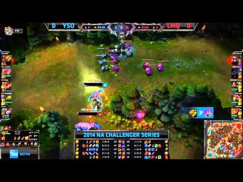 LMQ Ackerman's Cleaver - YSO vs LMQ - Week 2 Challanger Series 2014