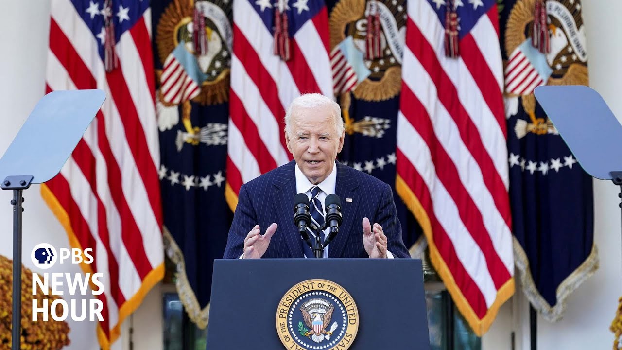 Biden touts accomplishments, calls for peaceful transition after Trump's election win