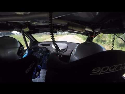 14° Rally dei Vermentino 2016 Camera Car Gianni Solinas - MIchela Virdis Renault Twingo R2B