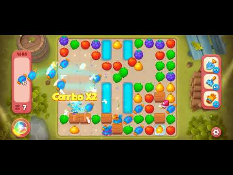 Gardenscapes Level 4688 [Hard Level] #androidgameplay #viralvideo #tranding #gardenscapesgameplay