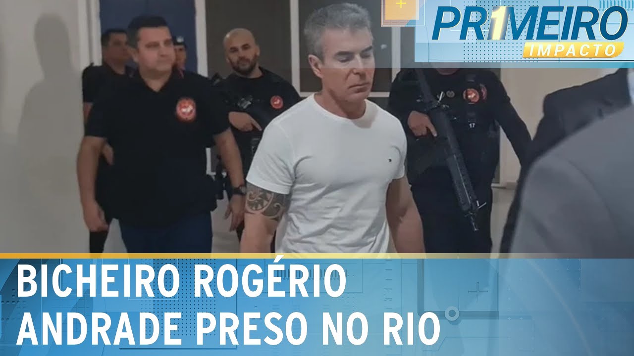 Bicheiro Rogério de Andrade é detido no Rio de Janeiro | Primeiro Impacto (29/10/24)