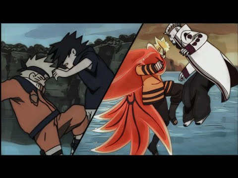 Naruto's Most Iconic Taijutsu Combo!🔥 | Sasuke & Isshiki Comparison