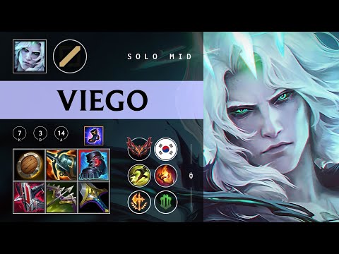 Viego Mid vs Fizz - KR Grandmaster Patch 26.01