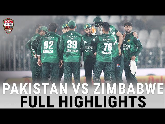 Full Highlights | Pakistan vs Zimbabwe | Match 01 | Tri Nation Series | PCB | M2T1U