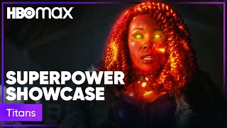 DC Titans Superheroes Show Off Their Superpowers For The First Time | HBO Max