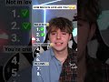 IF YOU KNOW 6 OF THESE SONGS YOU RE IN LOVE Shorts Viral Songtest