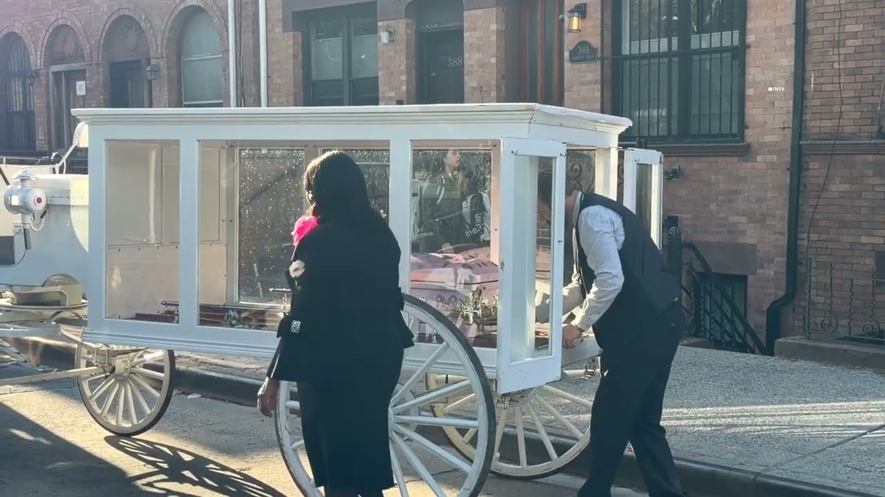 Funeral Procession for Baby Shot and Killed in Brooklyn - Kaori Patterson Moore