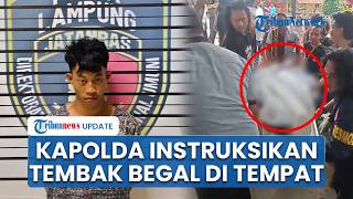 Kapolda Lampung Tegas Perintahkan Tembak Pelaku Begal Penembak Bripka Arya: Tak Ada Toleransi!