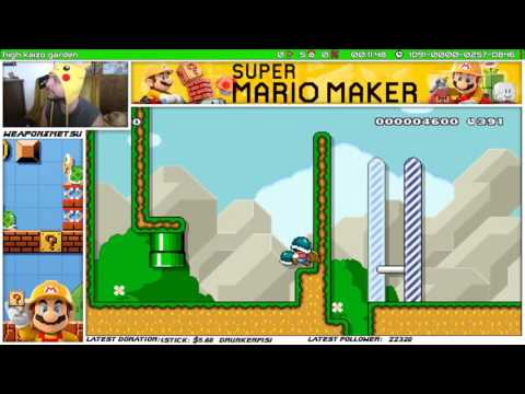 Super Mario Maker - High Kaizo Garden - Completion