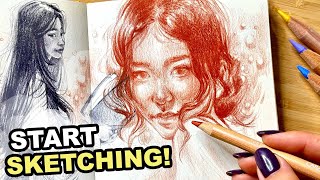 What's Holding You Back From Sketching? (How to Start Again)
