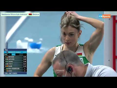 Nastassia Mironchyk Ivanova  - Long Jump Women EIC Torun 2021 Athletics