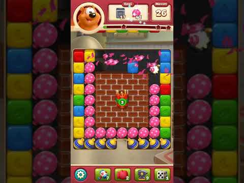 Toon blast 2744 no boosters 3 stars