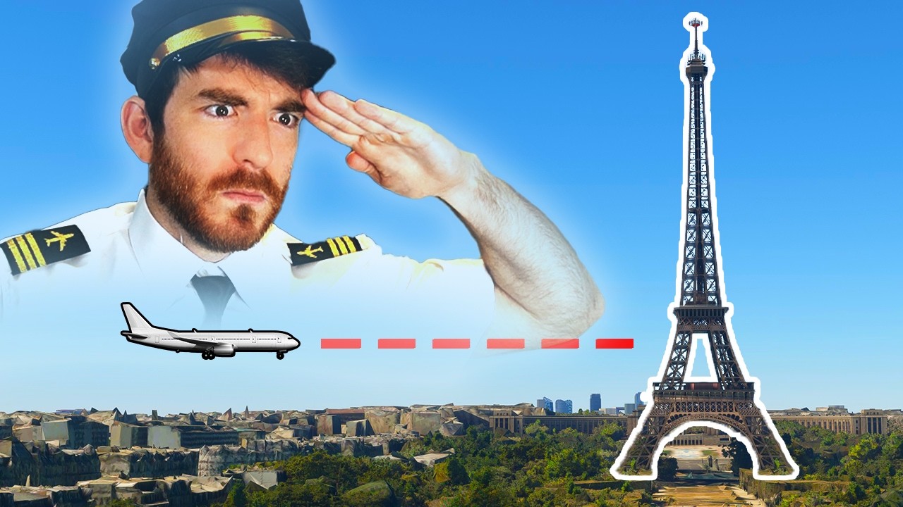 Can you fly an airplane "under" every famous monument? (Microsoft Flight Sim)