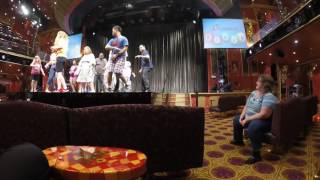 Carnival Glory - Thriller Dance Lesson (November 2016)