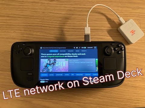 Steam official mobile gaming PC 'Steam Deck' setup version, UI