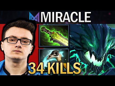 Outworld Destroyer Dota 2 Gameplay Miracle with 34 Kills