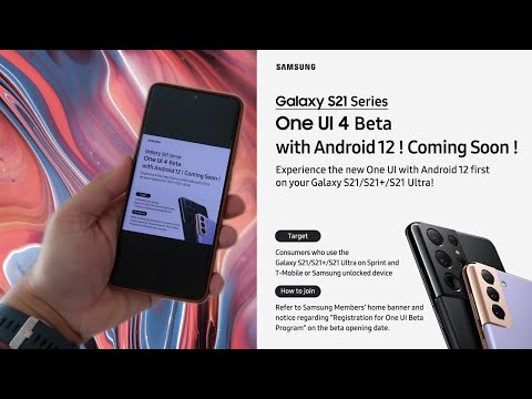 Samsung One UI 4 Beta - It`s official! How to get it?
