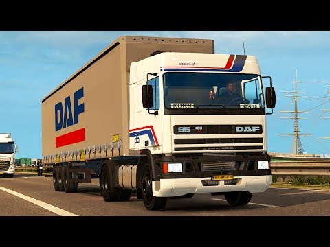 ETS2 1.34 ProMods 2.33 DAF 95ATI Amsterdam - Vaduz