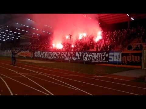 CHROBRY GŁOGÓW - GKS Katowice | Oprawa ChG (30.10.2015)