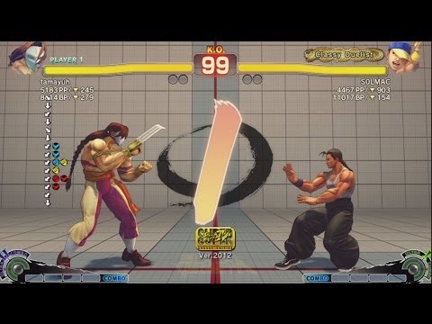 Tamayu (Claw) vs S0LMAC (Yun) - AE 2012 Match *720p*