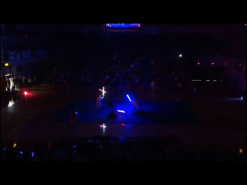 Star Wars Neopixel Lightsaber Battle - School Assembly