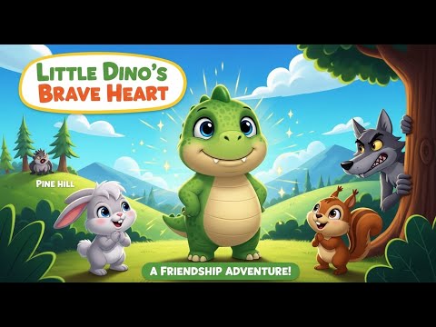 Kind Little Dino - Toddlers Stories - Short Stories For Babies - Bedtime Stories For Kids