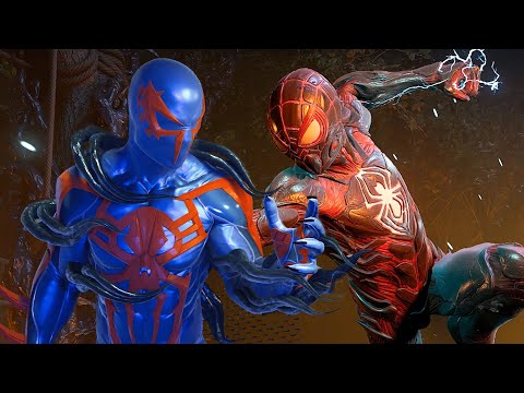 Venom Spider-Man 2099 VS Spider-Man FULL FIGHT 4K (Miguel O'hara VS Miles Morales)