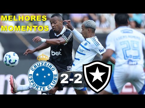 Cruzeiro 2 x 2 Botafogo | Melhores Momentos Completo | Brasileirão 2025