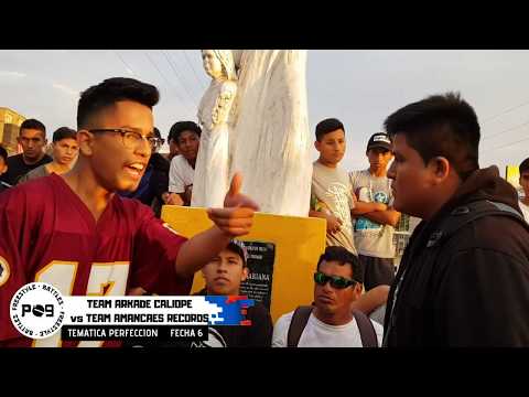 🔥 TEAM ARKADE CALIOPE vs TEAM AMANCAES RECORDS - Filtros - Colectivo P09 - Fecha 6 🎙️🔥