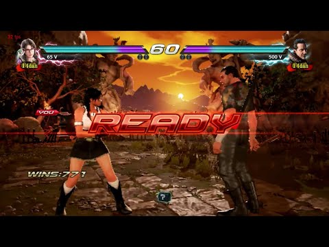02 Julia vs Negan - Tekken 7 ( Uchiha x24 ) Gameplay PC
