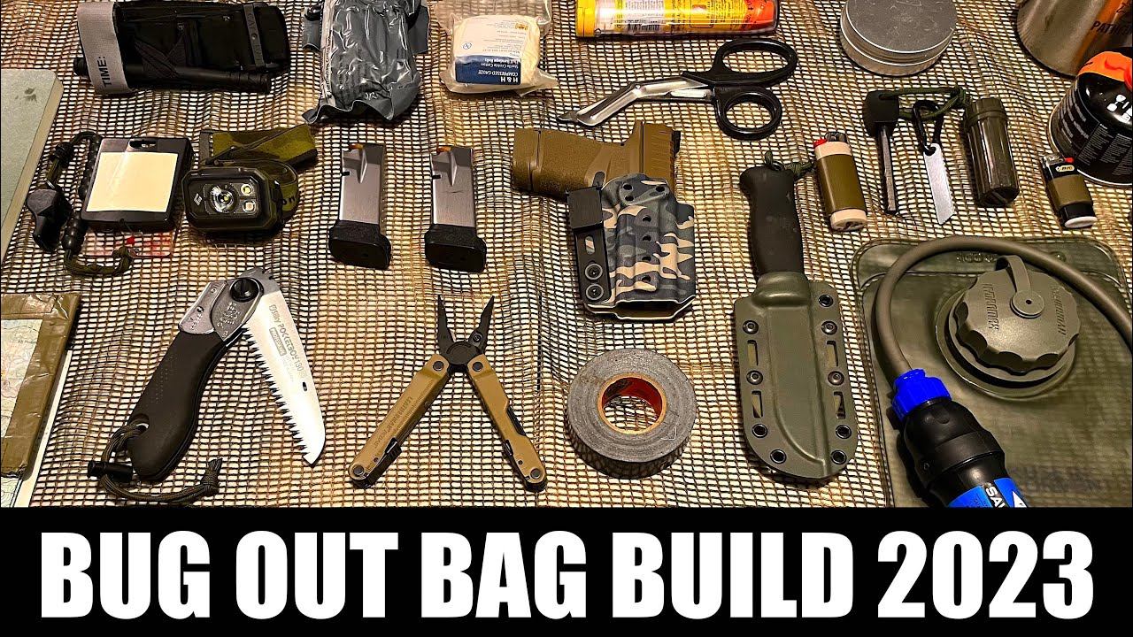 Bug Out Bag Build! Bug Out Bag 2023!