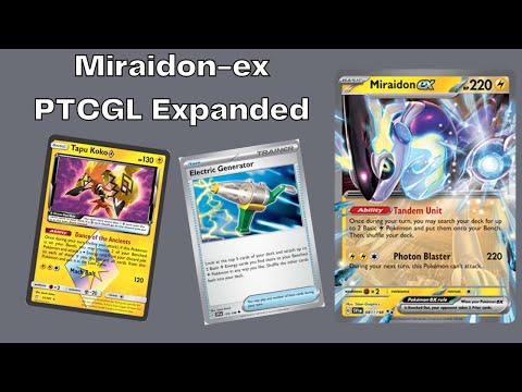 Miraidon-ex Expanded Deck Profile and Battles-PTCG Live