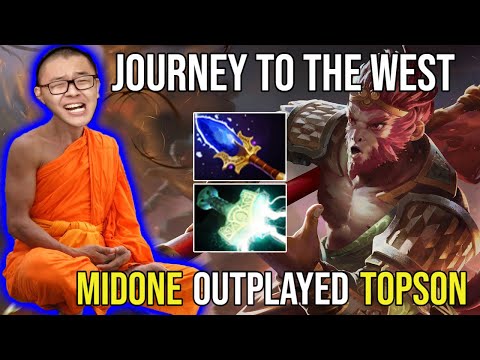 MIDONE Monkey King feat. Universe Vs TOPSON. M-GOD outplayed GOD-Son.
