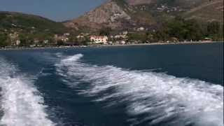 preview picture of video 'Water Taxi from Katelios to Skala - Kefalonia August 2012'
