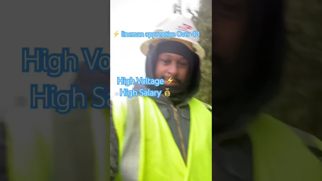 Lineman Apprentice Over 40 #ElectricalLineman  #LinemanApprentice  #LinemanTraining