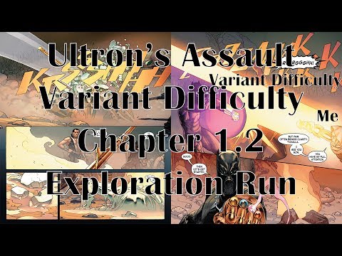 Ultron's Assault Variant Difficulty, Chapter 1.2 Exploration Run, No Boosts, 0 Units