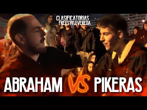 ABRAHAM VS PIKERAS Octavos  2 clasificatoria