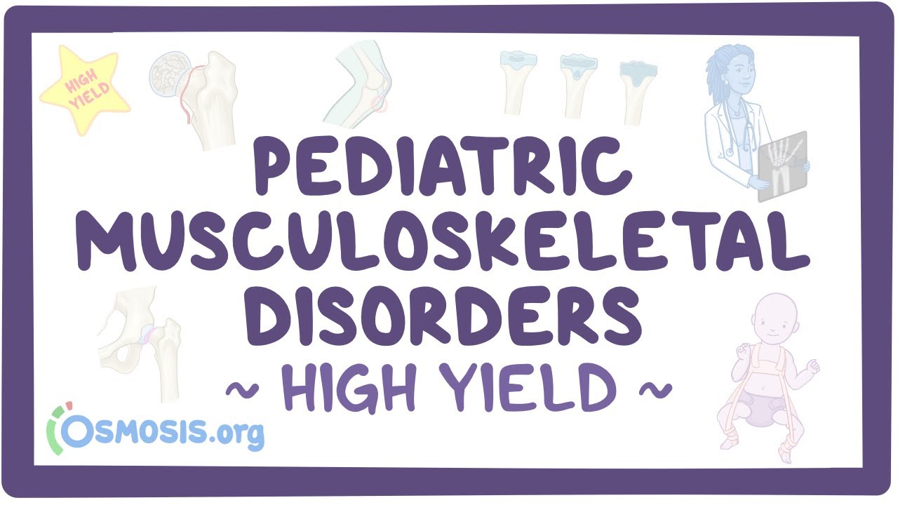 Pediatric musculoskeletal disorders: Pathology review