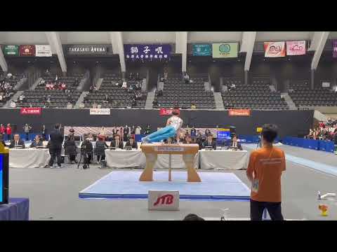 2025全日本種目別：鈴木玲偉：あん馬