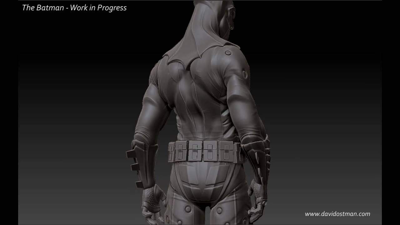 The Batman - Comicon Challenge 2008 - Work in Progress - Turntable