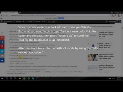 Installation Guide TWRP recovery Meizu M2
