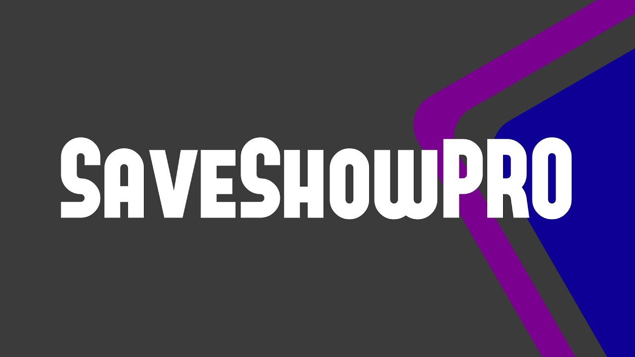 MATools: SaveShowPRO - Companion App