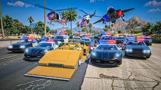 POLICIAS vs LADRONES!! ESTO NO ANDA! - GTA 5 ONLINE