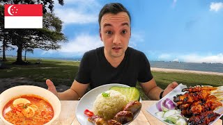 1st Time Trying Singapore Street Food 🇸🇬
