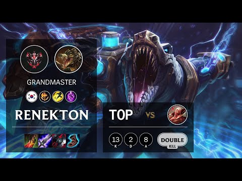 Renekton Top vs Vladimir - KR Grandmaster Patch 10.16