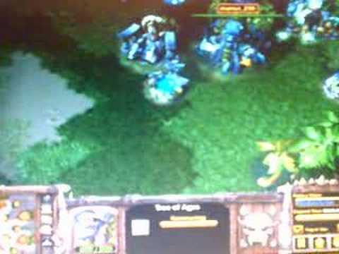 Warcraft 3 Standard 3v3 Bnet game- Typical ladder game.