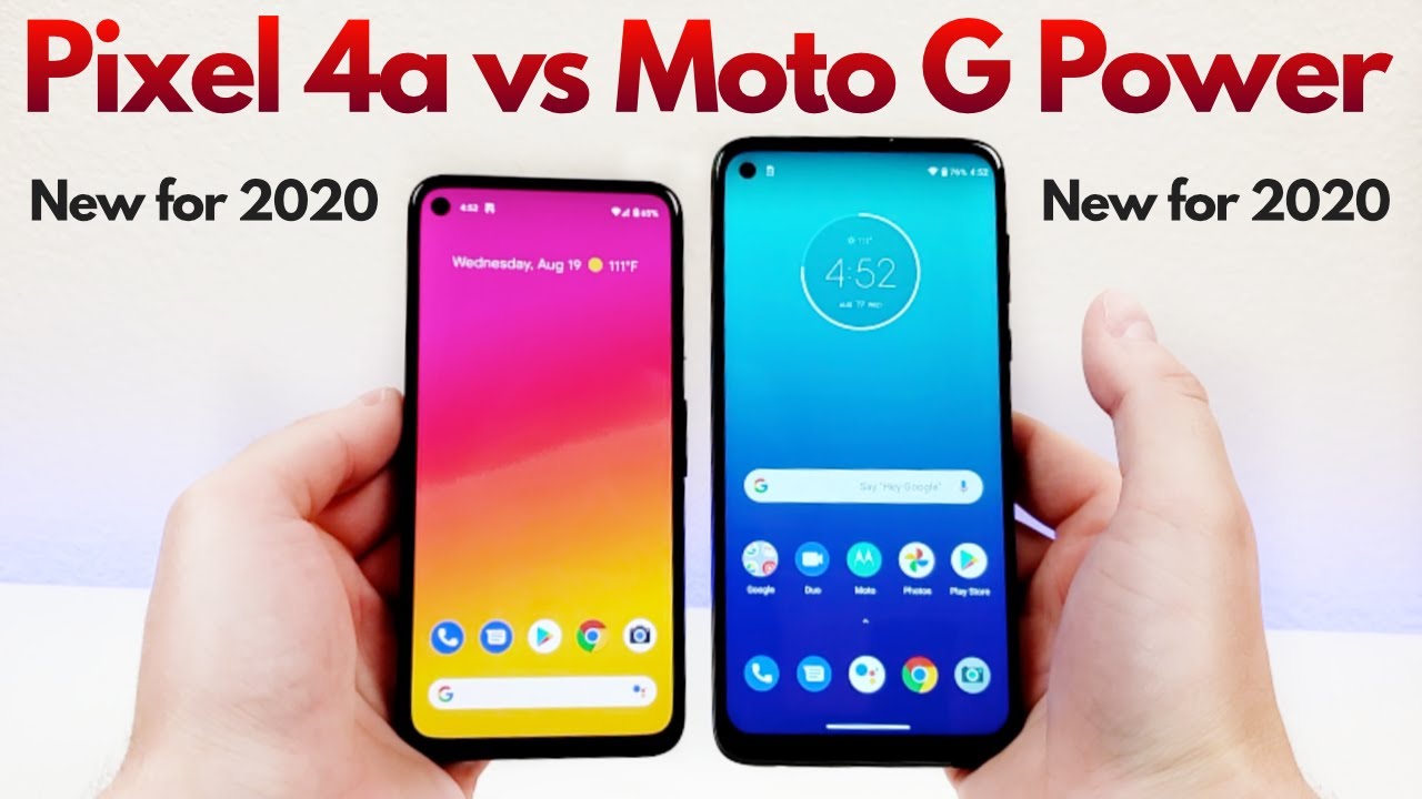 Google Pixel 4a vs Moto G Power - Who Will Win?