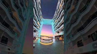 This is a cruise ship. I promise. World Promenade Deck 8 MSC World Europa